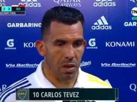 Tévez analizó el 'Superclásico' tras el partido. Captura/TNTSports