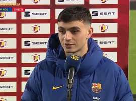 Pedri aseguró que el triunfo del Barça fue merecido. Twitter/FCBarcelona_es