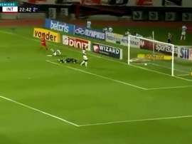 Humillación para Sao Paulo y liderato para Internacional. Captura/Premiere