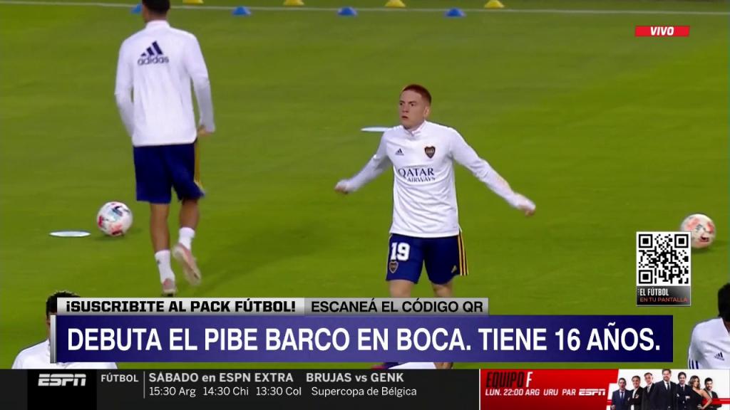 Valentín Barco, cuarto debutante más joven de la historia ...