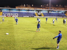 El presidente del Alcoyano no estuvo en el partido. Captura/CD_Alcoyano