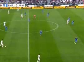 Un saludo televisivo que se volvió viral. Captura/ESPN
