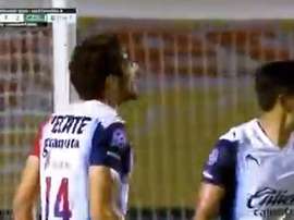 Briseño se calentó con Gignac. Captura/TUDN