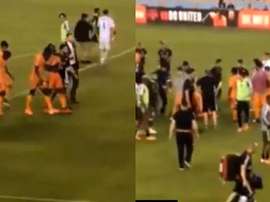 Acabó hundido tras enterarse de la muerte de su padre tras el pitido final. Twitter/philepclarke