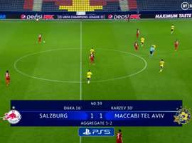 La fase previa de la Champions, en directo. Captura/BTSport3