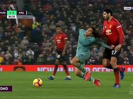 Guendouzi bromeó sobre la acción de Fellaini. Captura/BeINSports