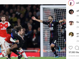 ¿Se jugó la NFL en plena Premier League? Sí, según Zaha... Instagram/wilfriedzaha