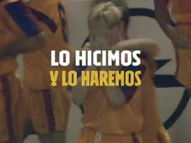 El Barça se motivó con un vídeo antes de su debut. Captura/FCBarcelona_es