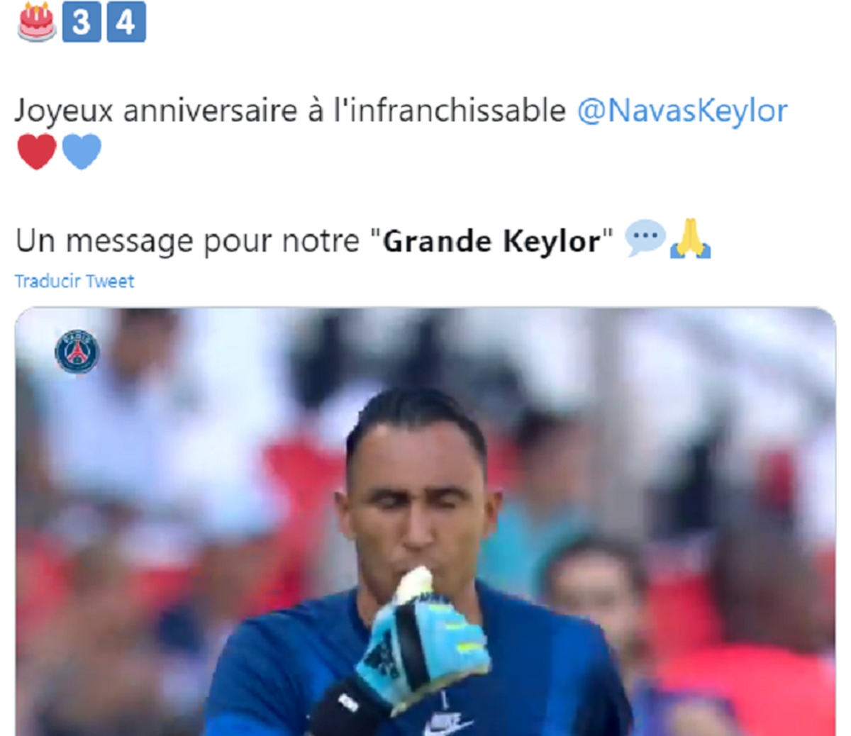 La Video Emouvante Du Psg Pour Le 34e Anniversaire De Navas La Video Emouvante Du Psg Pour Le 34e Anniversaire De Navas