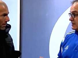 Zidane fue a ver a Bielsa, y recibió una lección que a buen seguro aprovechó. Twitter