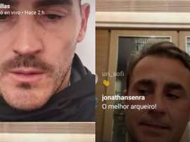 Casillas vaciló a Cannavaro por el Balón de Oro. Captura/IkerCasillas