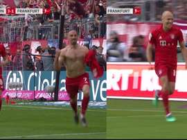 La joie des héros du Bayern. FOXSports