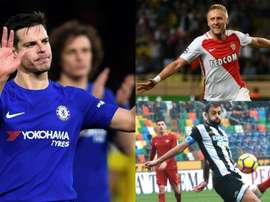 Azpilicueta, Glik y Danilo no fallan en el once. EFE