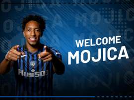 Mojica, nuevo jugador del Atalanta. Twitter/Atalanta_BC