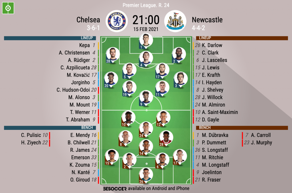 Chelsea V Newcastle As It Happened