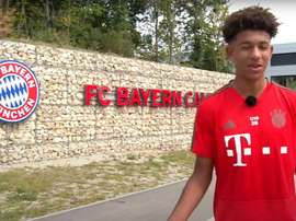 El 'nuevo Boateng' que asoma en el Bayern y que siguió la estela de Davies. Captura/FCBayern