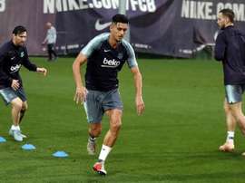 Chumi, en el centro de la polémica. FCBarcelona