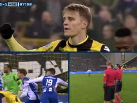 El VAR puso patas arriba el Heerenveen-Vitesse. KNVB