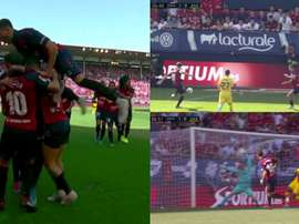 Roberto Torres hizo el primero nada más empezar. MovistarLaLiga