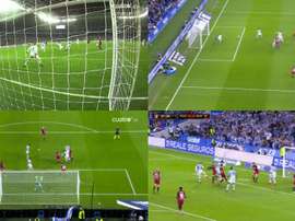 El Mirandés empató pero la Real reaccionó rápido. Capturas/Cuatro