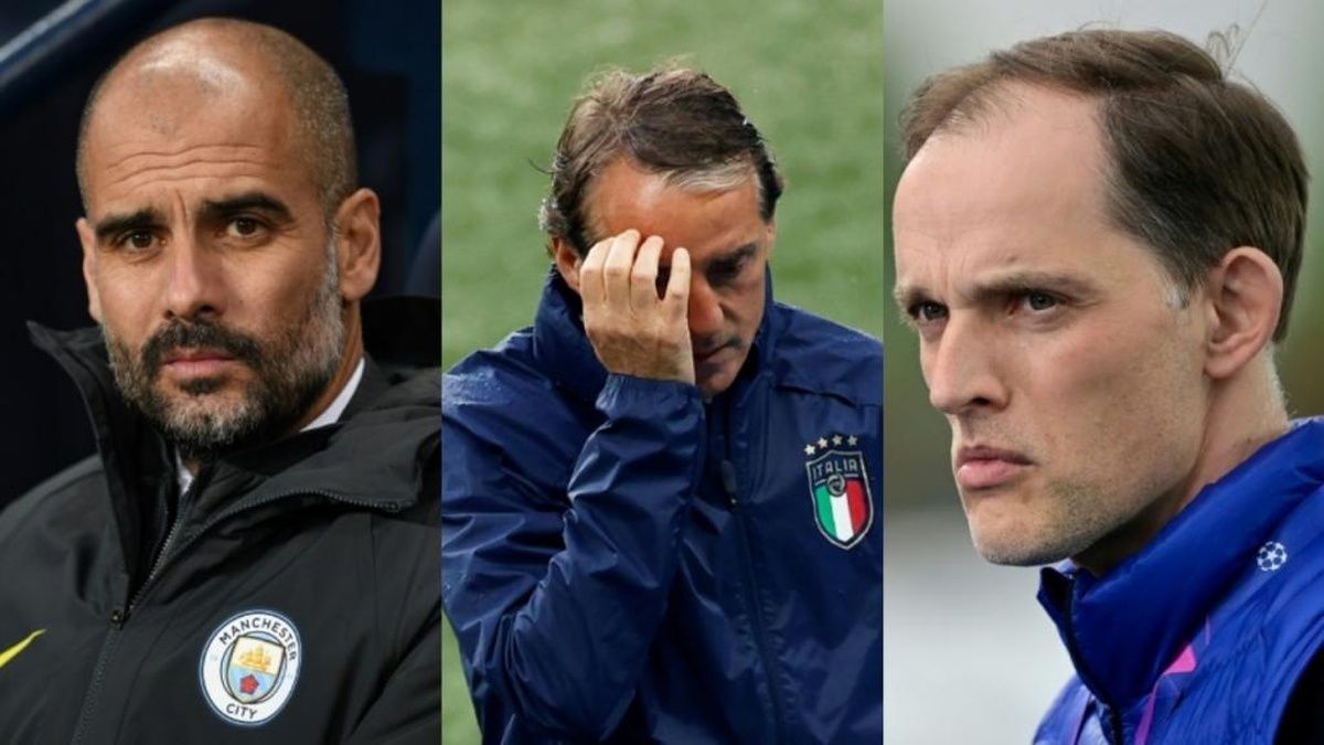 Ya hay finalistas a Mejor Entrenador del Año de la UEFA: Guardiola, Mancini y Tuchel