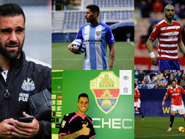 Las sorpresas del cierre de mercado. Collage/BeSoccer