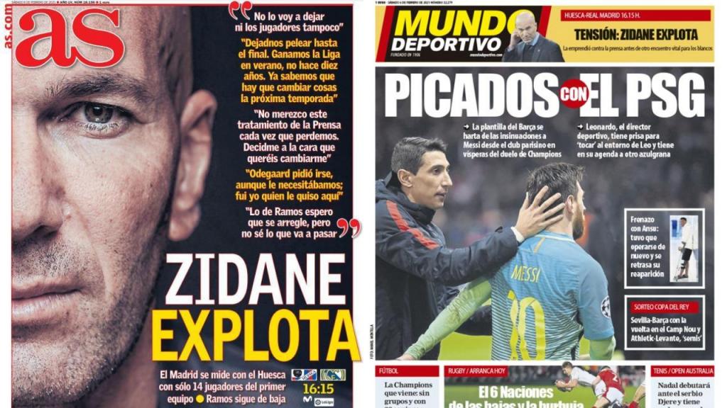 As Capas Da Imprensa Esportiva De 6 De Fevereiro De 2021