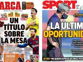 Portadas de la prensa deportiva del 05-07-20. Marca/Sport