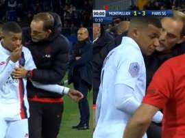 Segundo lío entre Mbappé y Tuchel en apenas cuatro días. Captura
