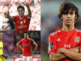 Benfica-Atlético, un puente aéreo de 240 millones. Collage/EFE/AFP