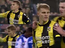 El noruego tuvo un gesto con el puño que no sentó bien. KNVB