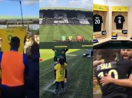 Un día de emoción y tristeza en Francia. Capturas/Nantes/ESPN
