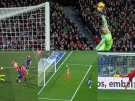 Ter Stegen sí logró focos tras su actuación. Capturas