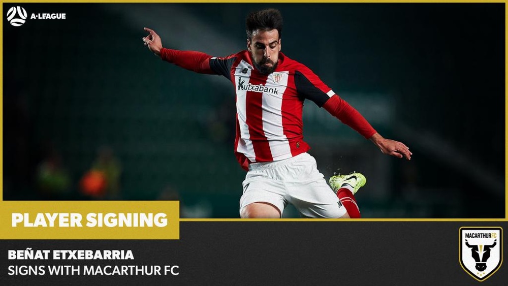 El Macarthur FC es una franquicia nueva en la A-League. Twitter/ALeague