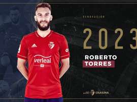 Osasuna renueva a Roberto Torres hasta 2023. CAOsasuna