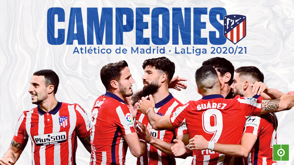 El Atlético de Madrid, campeón de Primera División 2020-21