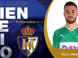 El Madrid cede a Manu Hernando a la Ponferradina. SDPonferradina