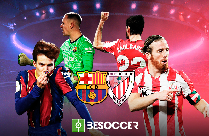 Barcelona V Athletic Bilbao Spanish Super Cup Final 2021
