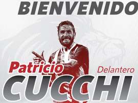 Cucchi llegó a Independiente. Twitter/Independiente