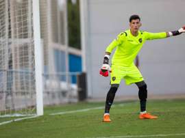 Dani Cárdenas debutó en LaLiga con el Levante. Twitter/LevanteUD