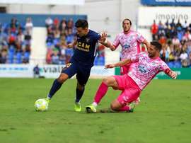 UCAM venció con en el añadido. UCAMMurciaCF