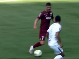 El Vissel Kobe gana tras dos meses sin hacerlo y Villa marca. Captura/DAZN