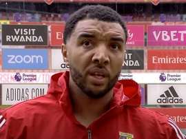 Deeney habló tras descender el Watford. Captura/SkySports