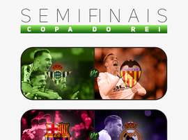As semifinais estão definidas. BeSoccer