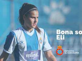 Eli del Estal se marcha a Corea del Sur. RCDEspanyolFemení