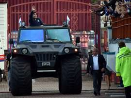 Casas, negocios y hasta un tanque anfibio: la herencia de Maradona. AFP