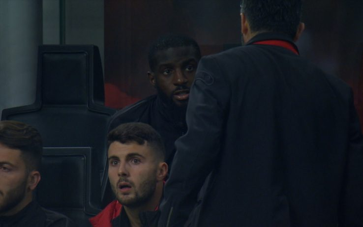 Gattuso refuse de quitter le banc de touche — Milan AC Gattuso refuse de quitter le banc de touche — Milan AC