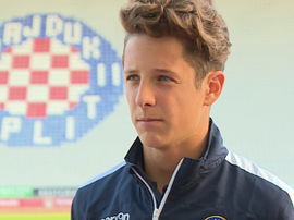Domagoj Bradaric, en la órbita 'culé'. Captura/Hajduk Split