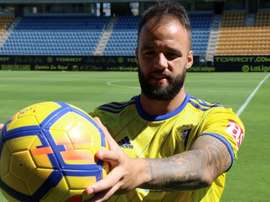 Edu Ramos quiere conseguir el ascenso del Cádiz jugando. CádizCF
