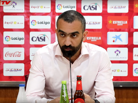 Mohamed El Assy explicó la situación del Almería. UDAlmeria